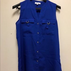 Calvin Klein Royal Blue Tank Top
